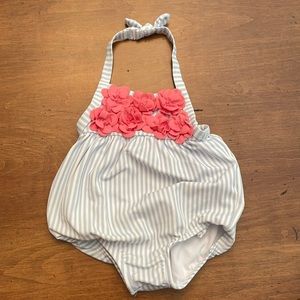 Get your toddler beach ready with this adorable Janie and Jack swim suit.